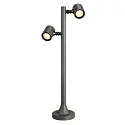 SLV Udendørslampe NEW MYRA 2 Lampehoved, GU10, max. 2x4,5W, IP44, antracit