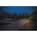 SLV LED Udendørs Standerlampe RUSTY SQUARE 40, IP55, 40 x 12 x 12cm, 8.6W 3000K 90lm, FeCSi stål rust-farvet