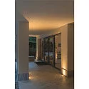 SLV LED Gulvindbygningslampe DASAR LED LV Udendørslampe, rund, rustfrit stål 316, 40°, 6W, PowerLED, 3000K, IP67