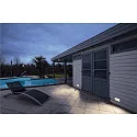 SLV BRICK, Udendørs Vægindbygningslampe, LED, 3000K, rustfrit stål, 230V, IP67, 10W, 950lm