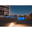 SLV BRICK, Udendørs Vægindbygningslampe, LED, 3000K, rustfrit stål, 230V, IP67, 10W, 850lm