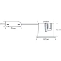 SLV Indbygningslampe QUICK INSTALL G2 rund GU10 IP44, sort 