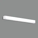 ACB LED wall luminaire BOX 16/3200-60, IP44, 59cm, silver, 10.5W 3000K 800lm