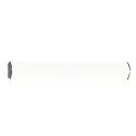 Spejllampe ALDO 16/3432-83 IP44, chrom, opal