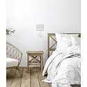 Læselampe CALMA 16/3836 med afbryder, med USB tilslutning, justerbar IP20, hvid