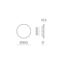 ACB Udendørs wall luminaire COMBO 16/3966-30 IP65, sort