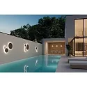 Udendørs wall luminaire COMBO 16/3966-45 IP65, hvid