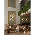 ACB Udendørs wall luminaire COMBO 16/3966-45 IP65, guld