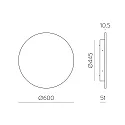 ACB outdoor wall luminaire COMBO 16/3966-60 IP65, black