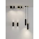 ACB Væglampe LUX 16/3989-2 IP20, sort, sort blank