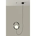 ACB Pendel HALO 3815/1 1-flamme IP20, opal, sort