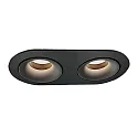 Downlight MUSCA 3947/21 2-flammer GU10 IP20, sort