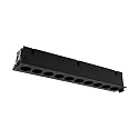 Indbygningslampe INVISIBLE 3980/280 IP20, sort 24W 1790lm 3000K 36° 36°