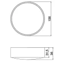 ACB outdoor luminaire ANIA IP65, anthracite 