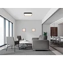 ACB ceiling luminaire OPORTO 3973/60 with diffuser IP20, white
