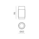 Loftlampe LUX 3989/6 IP20