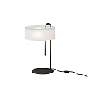 Bordlampe CLIP 8178 med afbryder E27 IP20, sort