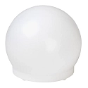 ball luminaire PLUG-N-PLAY Ø 300MM with lamp socket E27 IP65, white