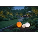 Albert ball luminaire PLUG-N-PLAY Ø 300MM with lamp socket E27 IP65, light grey, melange