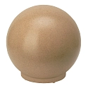Kuglelampe PLUG-N-PLAY Ø 400MM med lampefatning E27 IP65, meleret, sandy