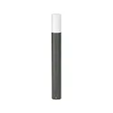 LED Pullertlampe Type nr. 2277, IP44, højde 90cm, 10W 3000K 900lm, Støbt aluminium / Opalglas, dæmpbar, antracit