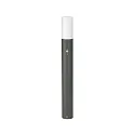 LED Pullertlampe Type nr. 2277 med bevægelsesdetektor, IP44, 90cm, 10W 3000K 900lm, Støbt alu / Opal, dæmpbar, antracit