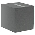 Udendørs wall luminaire TYPE NO 2442 tosidet IP44, antracit dæmpbar