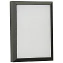 Albert Udendørs LED Væg- og Loftlampe Type nr. 6403, IP54 IK08, 26 x 19cm, 16W 3000K 1600lm, dæmpbar, antracit