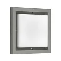 outdoor wall luminaire TYPE NO 6422 IP54, anthracite, opal dimmable