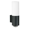 Udendørs wall luminaire TYPE NO 0378 med sensor, med bevægelsesdetektor E27 IP54, sort dæmpbar