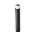 LED Pullertlampe Type nr. 2240, IP44, højde 58.5cm, 10W 3000K 900lm, Støbt aluminium / Akrylglas, dæmpbar, sort matt