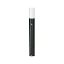 LED Pullertlampe Type nr. 2277 med bevægelsesdetektor, IP44, 90cm, 10W 3000K 900lm, Støbt alu / Opal, dæmpbar, sort