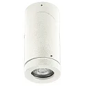 Udendørs Loftlampe Type nr. 2138, IP44, GU10 PAR16 50W, drejelig og svingbar, hvid