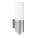 Udendørs wall luminaire TYPE NO 0378 med sensor, med bevægelsesdetektor E27 IP54, rustfrit stål dæmpbar