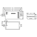 CASAMBI bluetooth dimmer CASAMBI DEBTPRO14-144 PWM4 built-in version, voltage constant, 4 channel, tunable white, RGBW, programmable