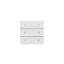 remote control VBA-RCS6 square, programmable, white