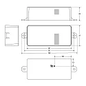 CASAMBI Bluetooth dæmper CASAMBI IIBTPRO ASD Bluetooth styrbar, programmerbar, analog 0-10V dæmpningsudgang