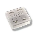 Bluetooth vægkontrol ENOCEAN / CASAMBI 4-fold, programmerbar, Bluetooth-kontrolsignaludgang, kinetisk, hvid