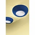 Loftlampe BELL 060 E27 IP20, blå dæmpbar