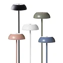 Axolight battery floor lamp PL LED FLOAT with USB connection, dimmable IP55, blue, white dimmable
