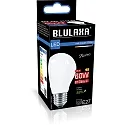 HWH Blulaxa® LED Filament Lyskilde pæreformet, E27, 7W 6000K 810lm 300°, Glas klar