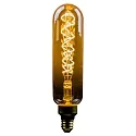 HWH LED Rørlampe T65, 5W, E27, 250lm, 1800K, glas guld VSS, 275 x 65 mm