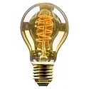 LED Lyskilde pæreformet, 5W, E27, 250lm, 1800K, glas guld VBS