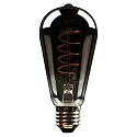 LED Lyskilde ST64, 5W, E27, 140lm, 1800K, glas smoky VBS