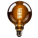HWH LED Lyskilde globeformet G125, 5W, E27, 140lm, 1800K, glas smoky VBS