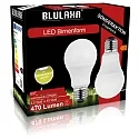 HWH  LED SMD Lamp pear shape A60, E27, 5,5W, 470lm, WW, double pack 