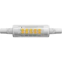 LED stanglyskilde R7s 78mm R7s 4,9W 700lm 3000K 300° CRI >80 