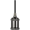 HWH pendant luminaire E27 IP20, black 