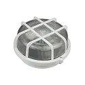 damp-proof luminaire BASIS round E27 IP44, white