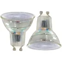 LED reflektorpære sæt med 2 PAR16 GU10 4W 345lm 4000K 36° 